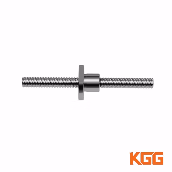Vite a ricircolo di sfere Kgg con filetto fresato per torni CNC (serie GSR, passo: 20 mm, gambo: 20 mm)